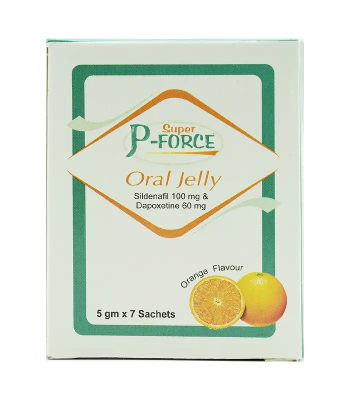 【雙效果凍威】Super P Force 160mg 7包裝｜硬度+持久一次到位