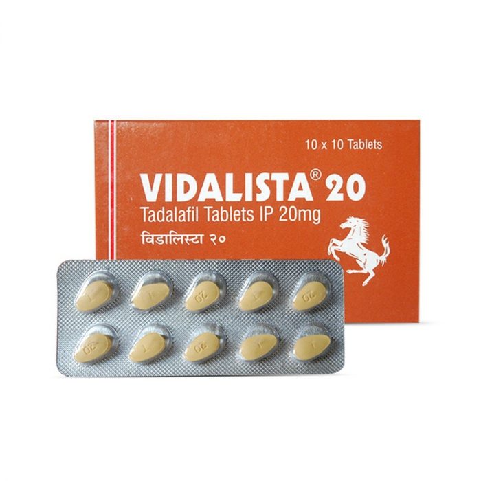 犀利士 Vidalista 20mg 學名藥 10顆裝 長效36小時週末藥