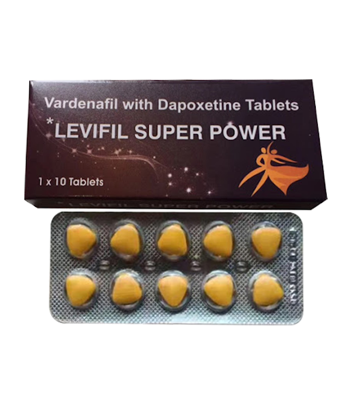 超級樂威壯雙效錠 Levifil Super Power 40/60mg 10顆 硬度持久雙效