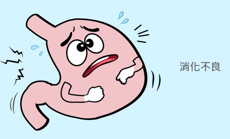消化不良、胃部不適