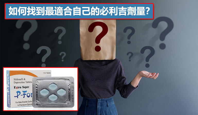 如何找到最適合自己的必利吉劑量？