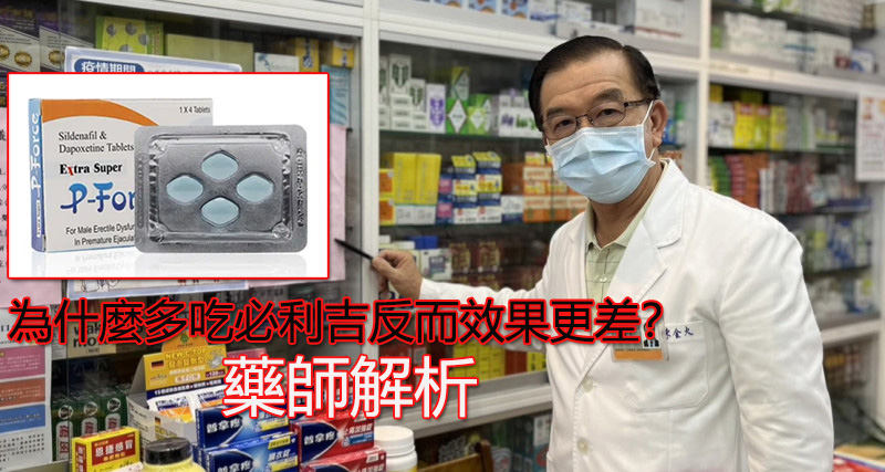 為什麼多吃必利吉反而效果更差？藥師解析
