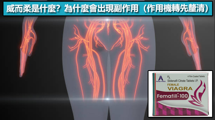 威而柔是什麼？為什麼會出現副作用（作用機轉先釐清）