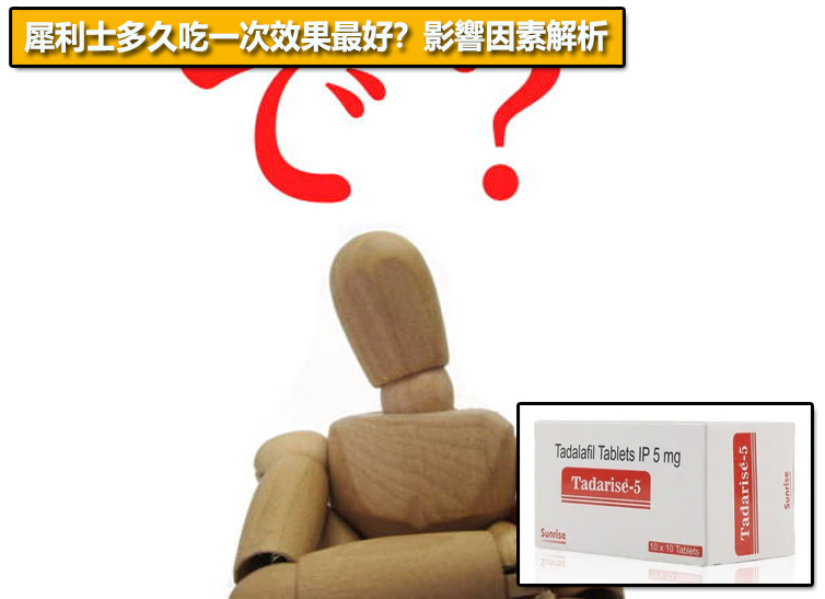 犀利士多久吃一次效果最好？影響因素解析📊