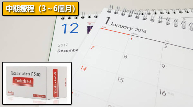 中期療程（3～6個月）